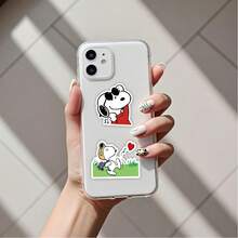 50 Pieces Snoopy Cartoon Cute Stickers, Anime Graffiti Waterproof Luggage Stickers, Skateboard Stickers Wholesale, Can Be Given As Gifts To Family And Friends - Multicolor - View 4