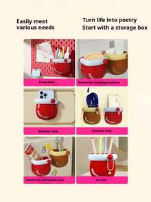 Pudełko do przechowywania z adsorpcją magnetyczną dopaminy (1 szt.), organizer na biurko, organizer na biurko, pudełko do przechowywania z adsorpcją magnetyczną, kreatywne przechowywanie artykułów papierniczych, przegroda do szuflady, pudełko do przechowywania w akademiku/biurze, pudełko do przechowywania różnych rzeczy