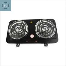 Estufa eléctrica de doble cabezal para uso doméstico (colores aleatorios) - Tipo de Enchufe A USA (110-127V) - Ver 4