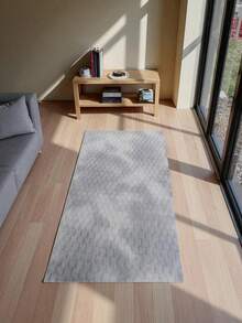 Modern Patterned Area Rug – Multiple Colors, Soft, Washable & Non-Slip Carpet For Home (Made In Turkey) - Light Grey - View 4