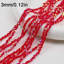 3mm/120.9pcs Colorful Faceted Artificial Crystal Triangle Beads, Suitable For DIY Jewelry Making, Bracelets, Necklaces, Phone Straps And Fashion Decorations - DIY - View 19