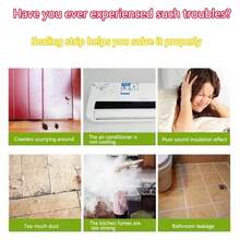 1pc Under Door Draft Stopper, Weather Stripping Door Seal, Home Improvement, Bottom Of Door Sweep, Garage Window Blocker Noise Dust Insulation Draft Guard, 3.3FT,Adjustable Door Sweep Anti-Collision Strong Adhesive Weather Stripping Tape Soundproof Draught Stoppers