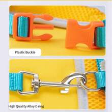 1set Cartoon Duckling Pet Harness And Leash Set, Suitable For Decorative Or Outdoor Use, Fits Cats And Small-Medium Dogs Traction Rope Duck Small Size Suitable For Small And Medium-Sized Pets