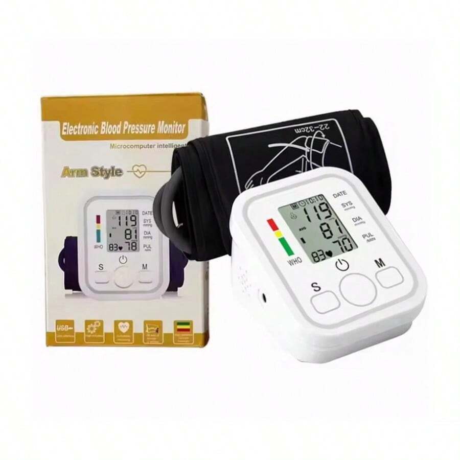 Blood Pressure Monitors & Accessories - White - View 1