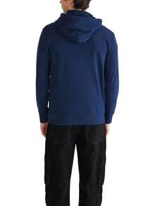 Men's Aero Logo Full Zip Hoodie-Arch - Cadet Navy - View 4