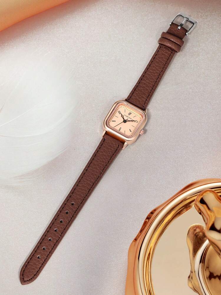 Women Quartz Watches - Brown - View 3