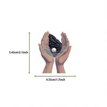 50Pcs Blue Space Stickers Graffiti Transparent PET Scrapbook Handbook Material Skateboard DIY Laptop Mobile Phone Water Bottle Guitar Graffiti Decal Holiday Gift - Multicolor - View 2