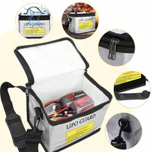 Lipo Bag Fireproof Storage Protecting RC Battery Bag - Grey - View 5