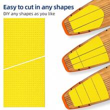 120x30cm Alfombra de Espuma EVA con Patrón de Rejilla Pequeña | Antideslizante, Amortiguadora de Golpes, Aliviadora de Presión, Cómoda Alfombra Antideslizante de EVA | Juego Personalizable | Alfombra Específica de EVA para Barco/Yate | Alfombra Antideslizante Multiusos de EVA | Apta para Baño, Patio, Cubierta de Barco | Aplicable para Patio, Cubierta, Área de Piscina