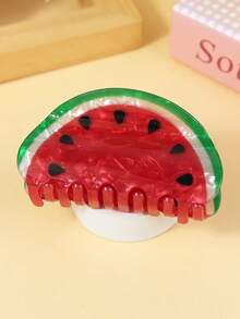 1 Peça Clipe de Cabelo Criativo e Fofo com Formato de Fruta, Clipe de Cabelo da Moda com Formato de Vegetal, Acessório de Cabelo para o Outono e Inverno, Acessórios de Cabelo para Mulheres para Looks de Férias