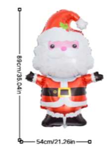 Paw Patrol 3 Styles Christmas Party Balloons, Versatile Atmosphere Decoration For Christmas Party, Photo Props, Made Of PET Material, Including Hugging Santa Claus, Large Reindeer, And Large Christmas Tree Balloons, Directly Create A Festive Atmosphere For Home Or Office