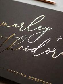 1pc Personalized Black Horizontal Wedding Guest Book, Customized Wedding Memorial Photo Album, Mr. & Mrs. Signing Book,Multi-Functional, ,Ornamental,Reusable,Exquisite,Stylish,High-Quality,Colorful,Modern,Custom,Personalized,Unique,Ideal Gifts For Him,Ideal Gifts For Her,Boyfriend,Dad,Girlfriend,Mom,Family,Friends,Tea Room,Home,Garden,Office,For Anniversaries,For Valentine's Day,For Mother's Day,For Birthdays,For Father's Day,For Graduation,For Weddings,For Housewarming,Multi-Functional, ,Ornamental,Reusable,Exquisite,Stylish,High-Quality,Colorful,Modern,Custom,Personalized,Unique,Ideal Gifts For Him,Ideal Gifts For Her,Boyfriend,Dad,Girlfriend,Mom,Family,Friends,Tea Room,Home,Garden,Office,For Anniversaries,For Valentine's Day,For Mother's Day,For Birthdays,For Father's Day,For Graduation,For Weddings,For Housewarming