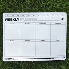 11"X8.26" Magnetic Dry Erase Weekly Planner & Message Board Set, Suitable For Refrigerator - Whiteboard Sticker, With Monthly Calendar, Made Of Synthetic Rubber, Wall-Mountable, For Kitchen Organization And Presentation, Refrigerator Planner | Weekly Planner | Flexible Planning Tool, Refrigerator Magnet - Multicolor - View 19