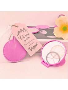 20 piezas Espejo de bolsillo mini rosa, pequeño regalo, espejo de maquillaje redondo mini suelto para mujeres, espejo portátil rosa, regalo de cumpleaños para mujer, regalo de novia, regalo de fiesta, maquillaje, barato, decoración de habitación, tocador, viaje, dormitorio, accesorios de maquillaje, espejo, espejo de tocador, mini espejo, espejo compacto, espejo pequeño, espejo de mano