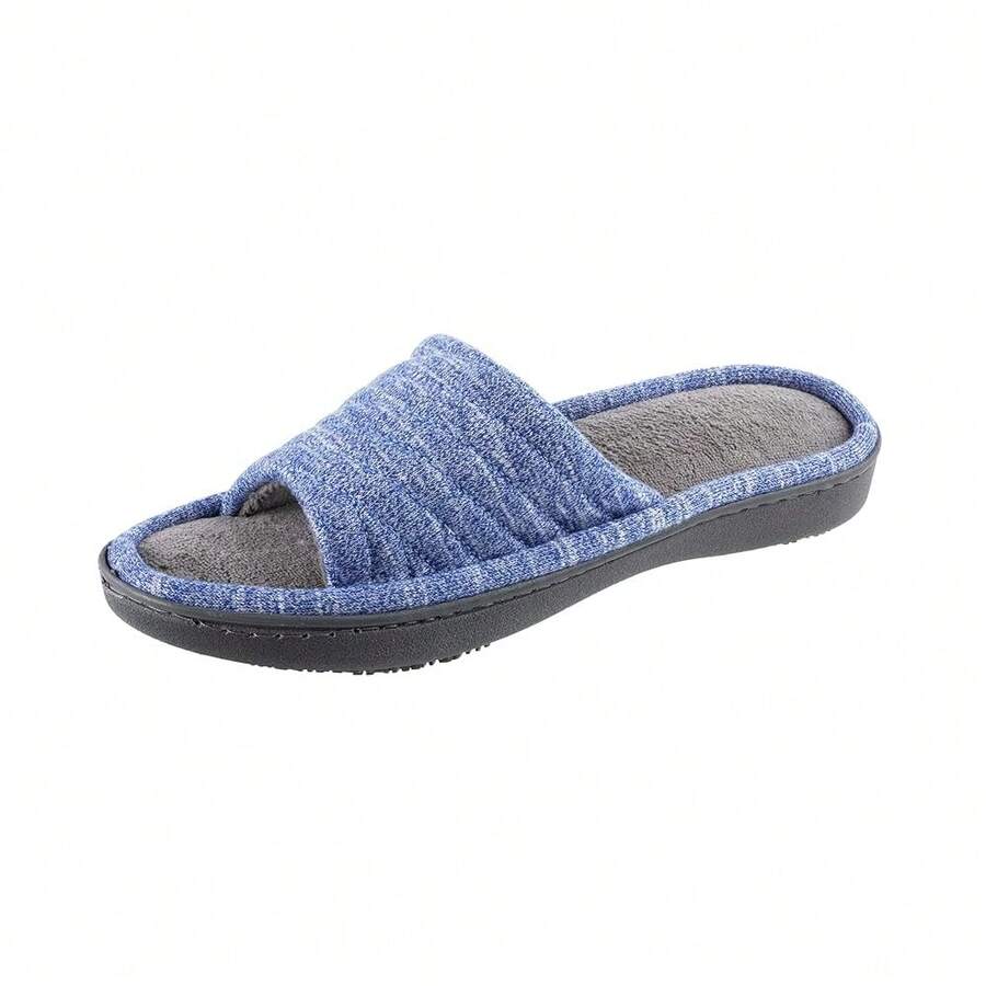 Isotoner Women's Space Dyed Andrea Slide Slipper With Moisture Wicking For Indoor/Outdoor Comfort And Arch Support-830491 - Đá quý - Xem 1