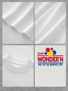 ¡Presume de estilo repostero con esta camiseta motivacional de algodón para mujer, con un estampado vibrante y un ajuste cómodo! Exprésate hoy con esta divertida camiseta. Talla extragrande. - Blanco - Ver 4