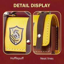 Miniso Estuche para auriculares de la serie Harry Potter de MINISO, estilo universitario, de 2.56*2.36*1.18 pulgadas (1 pieza)