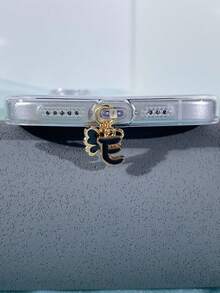 1pc Butterfly And Letter Dust Plug Compatible With Iphone Charging Port Type-C Charging Port Data Port Plug. Compatible With Mi Oppo Vivo Samsang Iphone5-16 Earphone