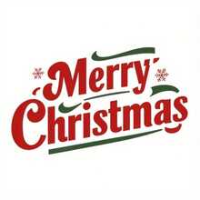 1pc/2pcs/3pcs Christmas Happy Heat Transfer Stickers - Vibrant Red And Green Snowflake Patterns, Washable DIY Stickers For Clothes, Accessories, Bags, Pillows, Holiday Decorations, Outdoor Christmas Decor