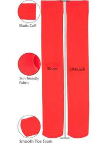 1 para damskich podkolanówek, wysokich skarpet na Halloween, wysokich pończoch do ud na imprezę cosplay