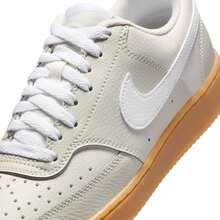 Nike Court Vision Women's Sneakers Light Bone/Phantom/Gum Yellow/White IB7939-072 - Light Bone/Phantom/Gum Yellow/White - View 6