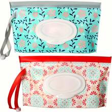 1 Stück tragbare Feuchttücher-Tasche, unverzichtbar für Mütter unterwegs, wiederverwendbare Feuchttücher-Tasche, kompakter Feuchttüchen-Behälter, Reise-Feuchttücher-Halter, tolles Geschenk zu Weihnachten, Halloween, Erntedankfest