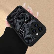 Fundas básicas para teléfono - Negro - Ver 8