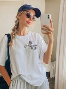 The Matcha Cial Club Shirt Pink Coquette Matcha Shirt Minimalist Matcha Lover Shirt Birthday Gift Matcharista Shirt Preppy Aesthetic - Blanco - Ver 1