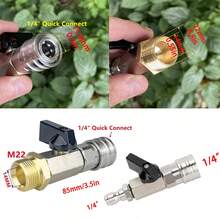 Adaptador de válvula de manguera de pistola de agua de lavadora de alta presión, Interruptor de válvula de manguera de pistola de agua de lavadora de alta presión