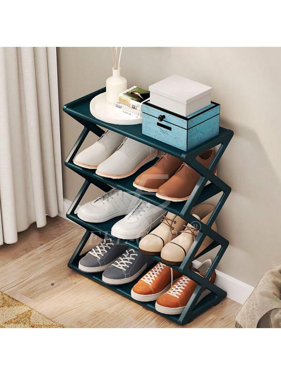 Organizador de zapatos convertible de 4 niveles