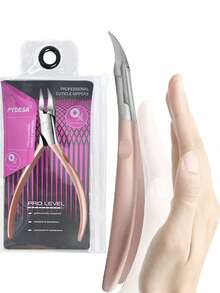 1pc Professional Stainless Steel Nail Clipper & Cuticle Trimmer - Precision Ingrown Toenail Scissors, Odorless Foot Care Tool, Callus Nipper - Silver - View 17