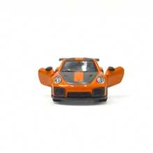 1 件 Burago 1:64 保时捷 GT2 RS 压铸模型车，迷你版，银灰色/黄色/橙色/蓝色/绿色可选，可打开车门，悬挂功能，驾驶平稳，逼真的复制品，适合男孩和女孩的玩具，成人收藏品，办公桌装饰，万圣节/圣诞节/生日礼物 - 彩色 - 查看 7