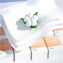 6 Stück/8 Stück/10 Stück 21cm*21cm 3-lagige tragbare Gesichtstuch-Servietten, wiederverwendbar zum Gesichtsreinigen, täglichen Abwischen, Haushaltsgebrauch, Haltbarkeit 3 Jahre