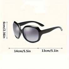 Fashionable Unisex Square Glasses - Oversized Black Plastic Frame Decorative Glasses For Women And Men, Fashion Accessories For Parties, Events, And Daily Wear - 黑色 - 查看 7