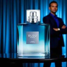 L'BEL Bleu Acqua Eau de Toilette para Hombre – Fragancia fresca, vibrante y sofisticada con notas cítricas, acuáticas y amaderadas que evocan energía, vitalidad y elegancia. Ideal para hombres modernos y dinámicos que desean un aroma versátil y duradero, perfecto para acompañar tanto en el día como en la noche con un estilo distintivo. - Azul - Ver 6