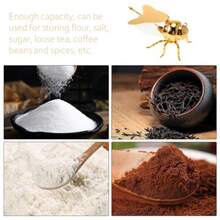IMIKEYA Bee Honey Jar Decorative Bee Shaped Honey Pot Bee Figurine Glass Honey Container Syrup Dispenser Crystal Condiment Pot Sugar Holder Bowl For Kitchen Home - Golden - View 6