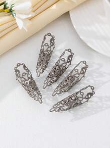 5pcs Luxurious Rhinestone Nail Rings Set, Perfect For Women Dance Performances, Parties And Gatherings - Ring - View 13