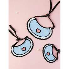 Adjustable Pet Bib, Cute Drool Bib, Suitable For Cats & Dogs, Dog/Puppy Bandana, Pet Supplies - Multicolor - View 9
