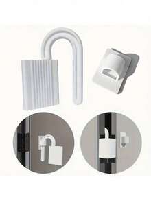 门夹保护装置，适用于卧室和浴室门，防止夹手指