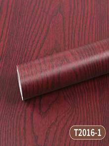 1卷木纹铝箔自粘墙纸，17种颜色可选，宽度40/60/80厘米，可移除且防水，适用于厨房后挡板、客厅、餐厅、办公室、书桌、橱柜、梳妆台、家居装饰、家具翻新 - 彩色 - 查看 10