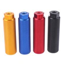 1pc Outdoor Hexagonal Bicycle Aluminum Alloy Kickstand - Rocket Tube Bicycle Pedal Shaft, Multi-Color