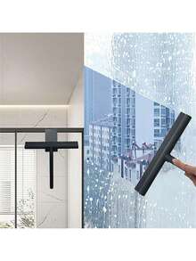 Raspador de silicona de mano, con limpiacristales de gancho, raspador de ducha, raspador de limpieza del hogar, raspador de ventanas, raspador de eliminación de agua, adecuado para puertas de ducha, baños, ventanas y cristal de automóvil, artículos de limpieza, herramientas de limpieza, artículos esenciales de vuelta al colegio, Halloween y Navidad - Multicolor - Ver 7