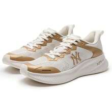 MLB Zapatos casuales ligeros ATHFLOW, zapatillas sencillas de caña baja con cordones, cómodas para uso diario para hombres y mujeres, zapatos para parejas 3ASHATF3N