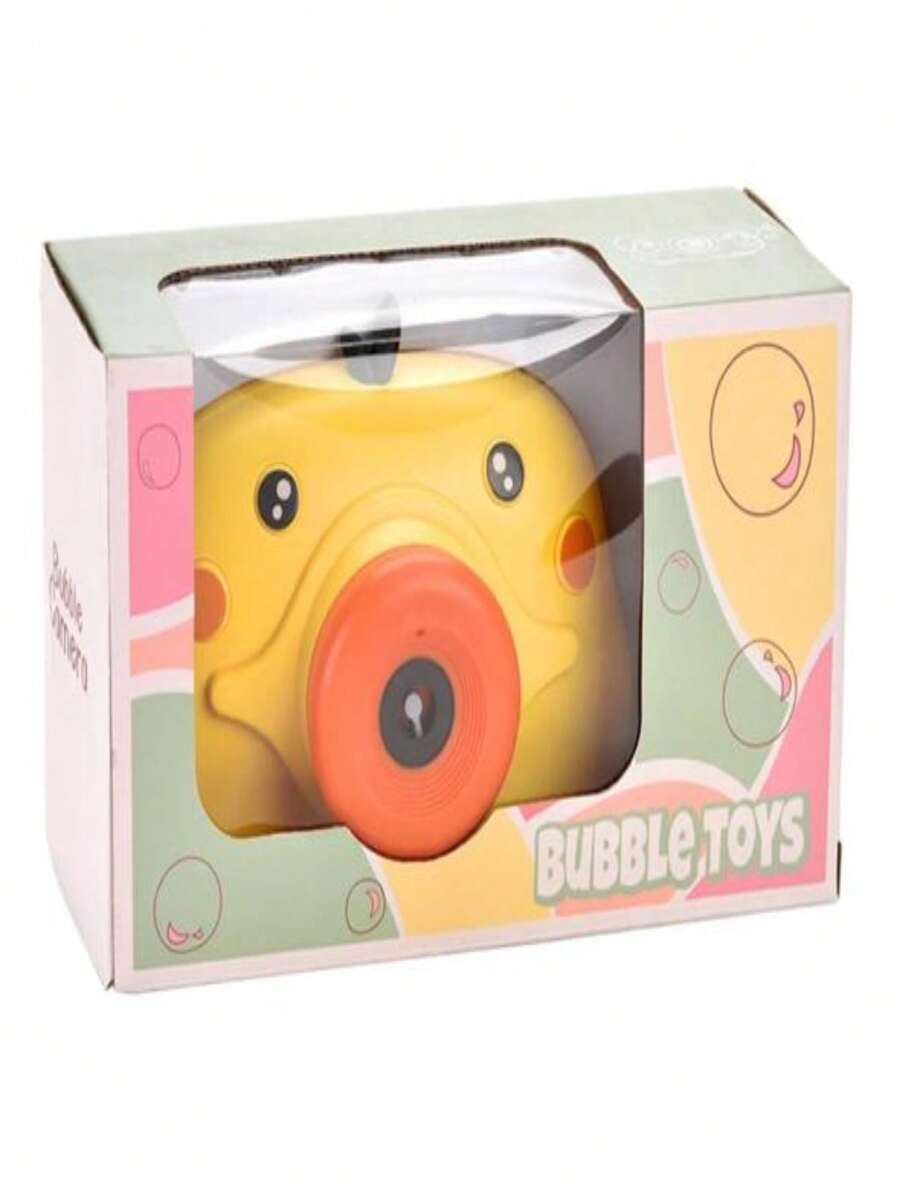 Ricolandia Bunny Toy Bubble Machine Camera Shape With Automatic Music For Children - Kuning - View 1