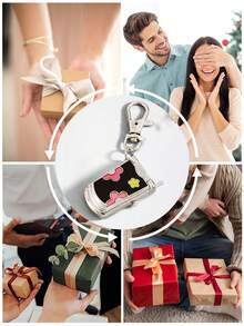 1个个性化Y2K复古酷炫翻盖手机模型钥匙扣 Y3K未来主义钥匙扣 佩戴配件 手机模型时钟吊坠 背包吊坠 手表钥匙扣 书包吊坠 包包挂饰 汽车钥匙扣 钥匙扣配件 DIY配件 生日礼物 结婚礼物 节日礼物 派对礼物 活动纪念品 朋友礼物。汽车配件 老师 姐妹礼物创意 - 彩色 - 查看 9