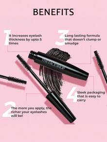 The Face Shop Freshian Mascara 02 Volumizing, Waterproof & Sweat-Resistant, Lengthening & Long-Lasting, Easy To Use, Eye Makeup, Korean Cosmetics, 7g/0.25oz - 02 Volume - View 4