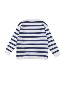 Women's Y2K Cute 2 Pieces Set Striped Color Long-Sleeve Knitted Sweater Top Shorts Waist Drawstring Suitable For Travel And Daily Wear Casual Sweater Matching Sets Woman Spring Autumn Outfits Clothes Back To School