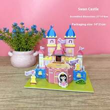 1pc 2025 New Bestselling 3D Stereoscopic Puzzle, Kindergarten/School DIY Craft Model, Children's Intellectual Toy, Paper Puzzle, Perfect Gift - Birthday Gift - Boy Gift - Girl Gift - Halloween Gift - Christmas Gift