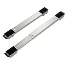 24-Wheel Adjustable And Retractable Washing Machine, Dryer, Refrigerator, Sofa Base Mobile Roller Bracket, Movable Clothes Hanger Dryer Universal Multi-Function Bracket, Suitable For Various Electrical Appliances And Furniture Footrest Bracket