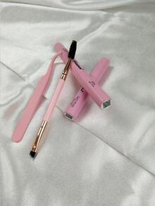 10g 粘合和密封胶 5g 卸妆胶 睫毛涂抹器和睫毛刷 用于睫毛延长的 2 合 1 簇状粘合和密封胶 用于簇状睫毛 强力定型 DIY 睫毛延长 防水簇状睫毛胶延长套装 睫毛化妆工具 用于 DIY 睫毛延长 - 淺粉色 - 查看 3